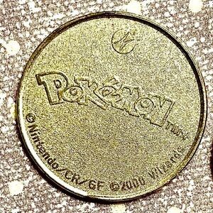 Pikachu 25th Anniversary Commemorative Coin
POKEMON 2000. NINTENDO 2000 WIZARD